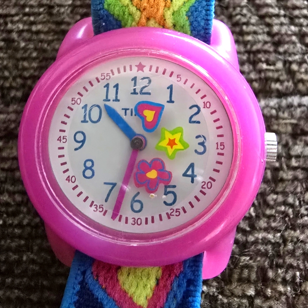 Timex Pink Water Resistant Watch